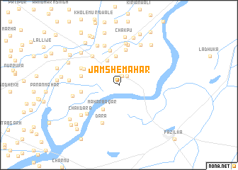map of Jamshe Mahār