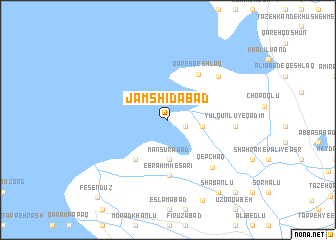 map of Jamshīdābād