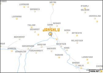 map of Jamshlu