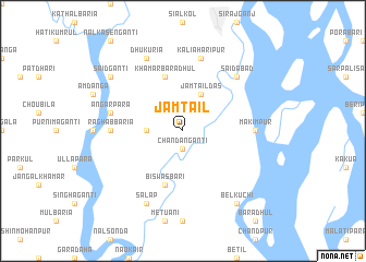 map of Jāmtail