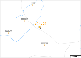 map of Jamuda