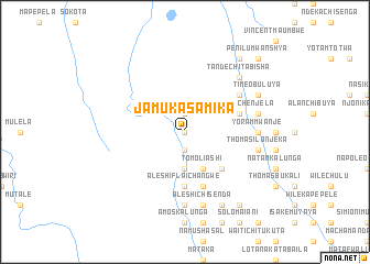 map of Jamu Kasamika