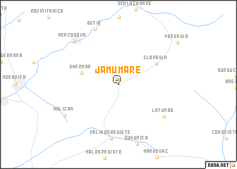 map of Jamu Mare