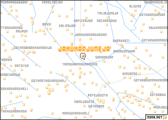 map of Jām Umar Juneja