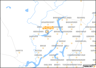 map of Jāmun