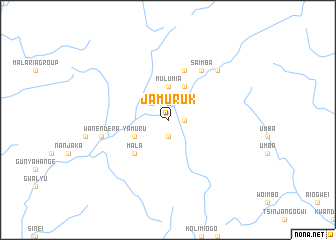 map of Jamuruk