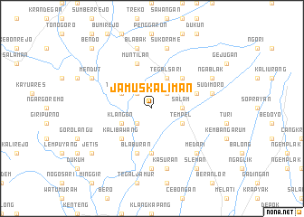map of Jamus-kaliman