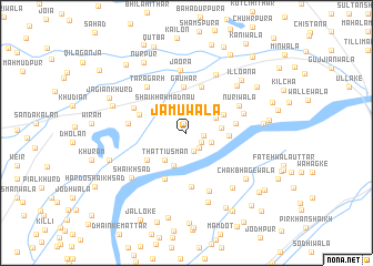 map of Jāmuwāla