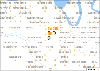 map of Jamu