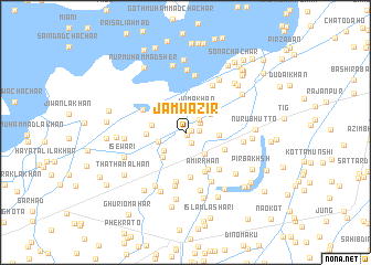 map of Jām Wazīr