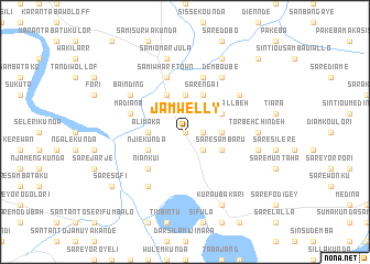 map of Jamwelly