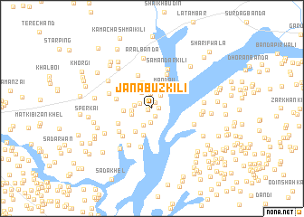 map of Janabuz Kili