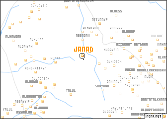 map of Janad