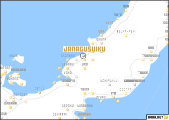 map of Janagusuiku