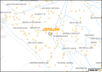 map of Janājah