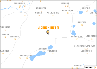 map of Janamuato