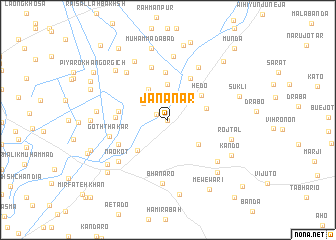 map of Janānar