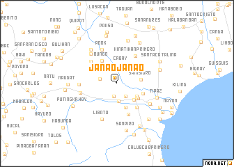 map of Janaojanao