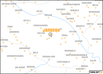 map of Janarah