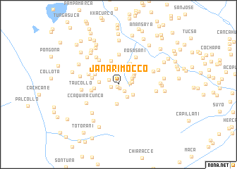 map of Jañarimocco