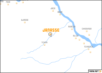 map of Janasse
