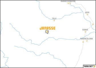 map of Janasse