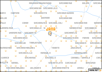 map of Janã