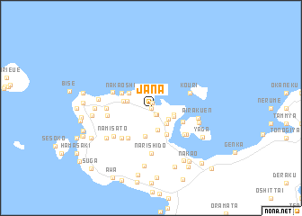 map of Jana