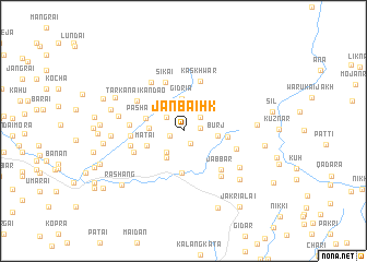map of Jān Baihk