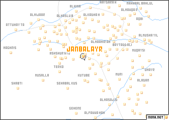 map of Janb al ‘Ayr