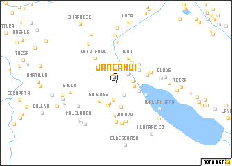 map of Jancahui