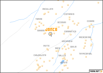 map of Janca