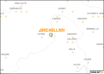 map of Janchallani