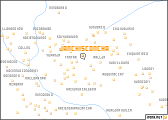map of Janchisconcha