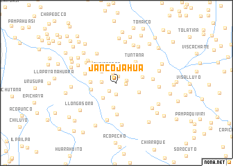 map of Jancojahua