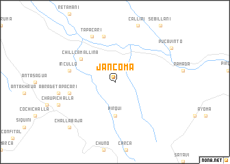 map of Jancoma