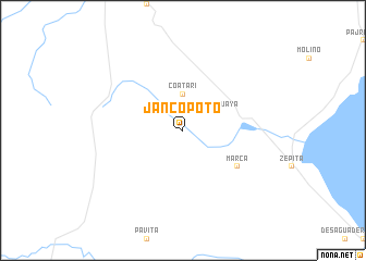 map of Jancopoto