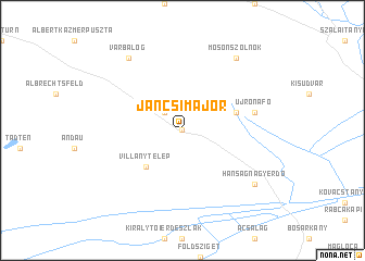 map of Jancsimajor