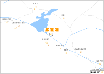 map of Jandak