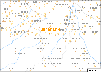 map of Jandālah