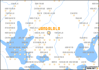 map of Jandalala