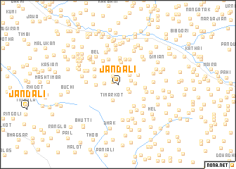 map of Jandali