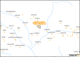 map of Jāndāri