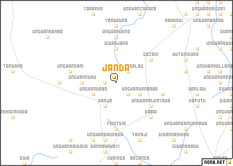 map of Janda