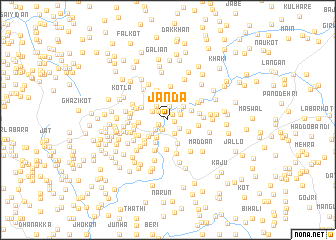 map of Janda