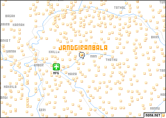 map of Jandgiran Bāla