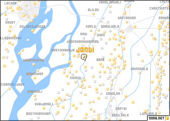 map of Jandi