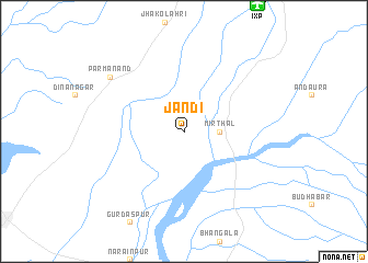 map of Jandi
