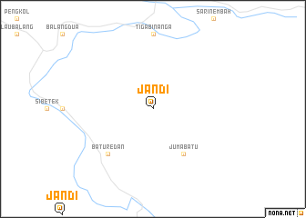 map of Jandi