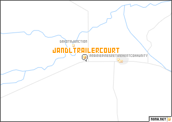 map of J and L Trailer Court